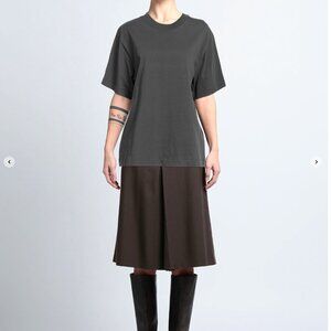 HOUSE OF DAGMAR_ Gray Oversized T-Shirt (Size: XXS)